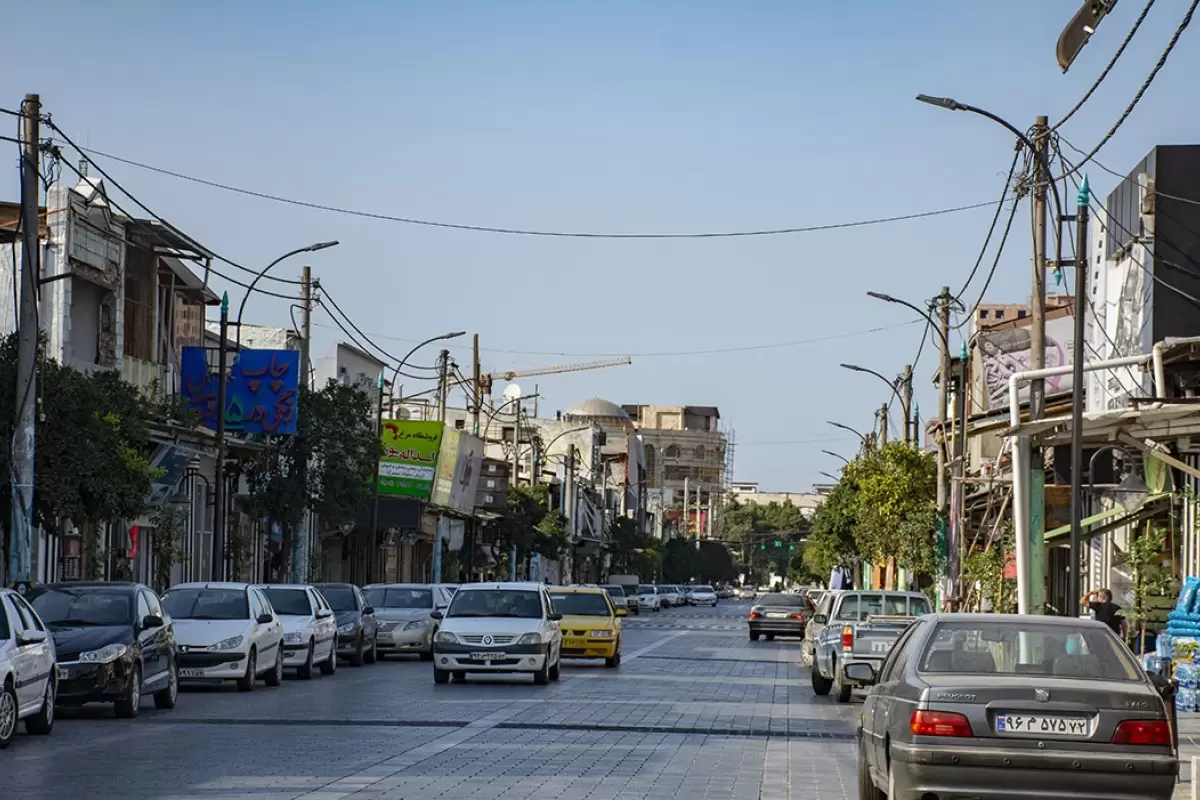 (عکس) سفر به ایران قدیم؛ چشم اندازی از شهر بابلسر وقتی خلوت بود؛ در دهه 20