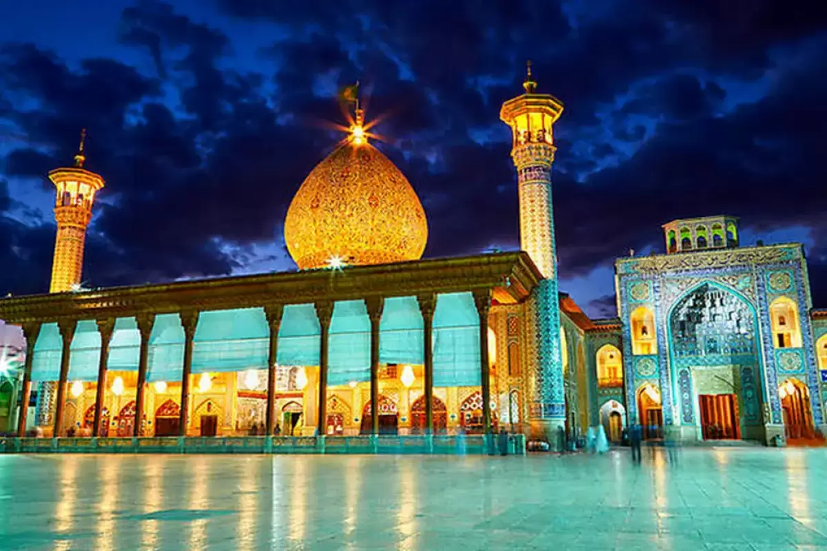 الیزابت تیلور در شاهچراغ+ عکس