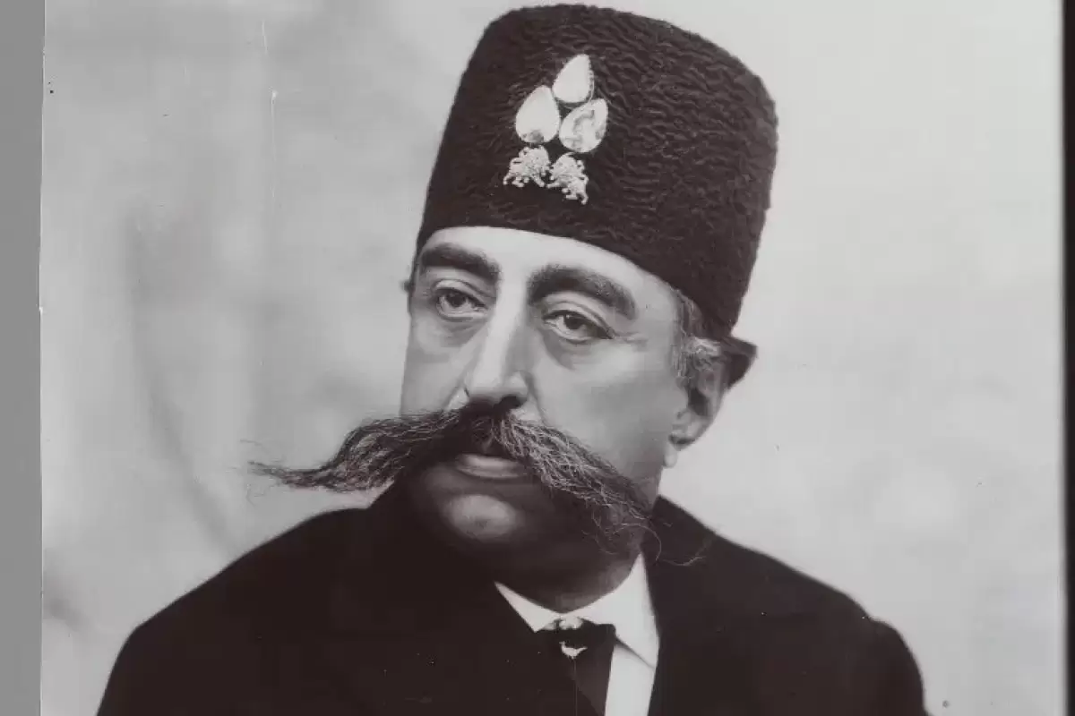 (عکس) سفر به عصر قاجار؛ آبگوشت‌خوری «مظفرالدین شاه» بعد از شکار در دوشان‌تپه