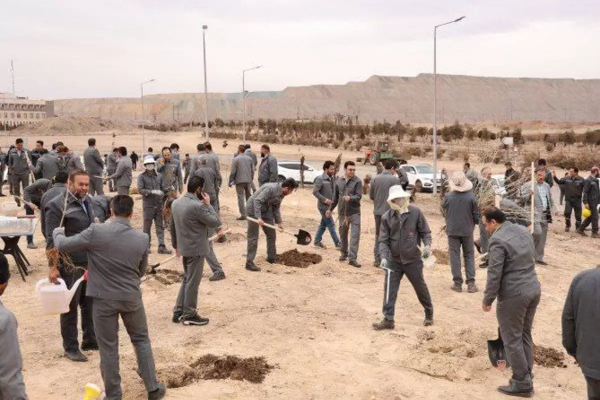 رویداد «فولاد آراسته، طبیعت ماندگار» در شرکت توسعه آهن و فولاد گل‌گهر برگزار شد