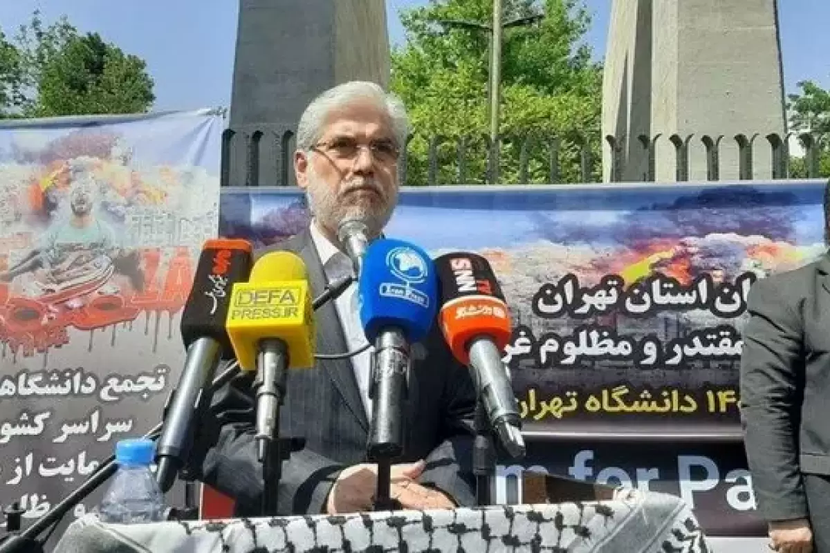 اسرائیل نزد افکار عمومی جهانیان مشروعیت یک دولت را ندارد/آماده پذیرش دانشجویان و اساتید فلسطینی در دانشگاه‌ها هستیم