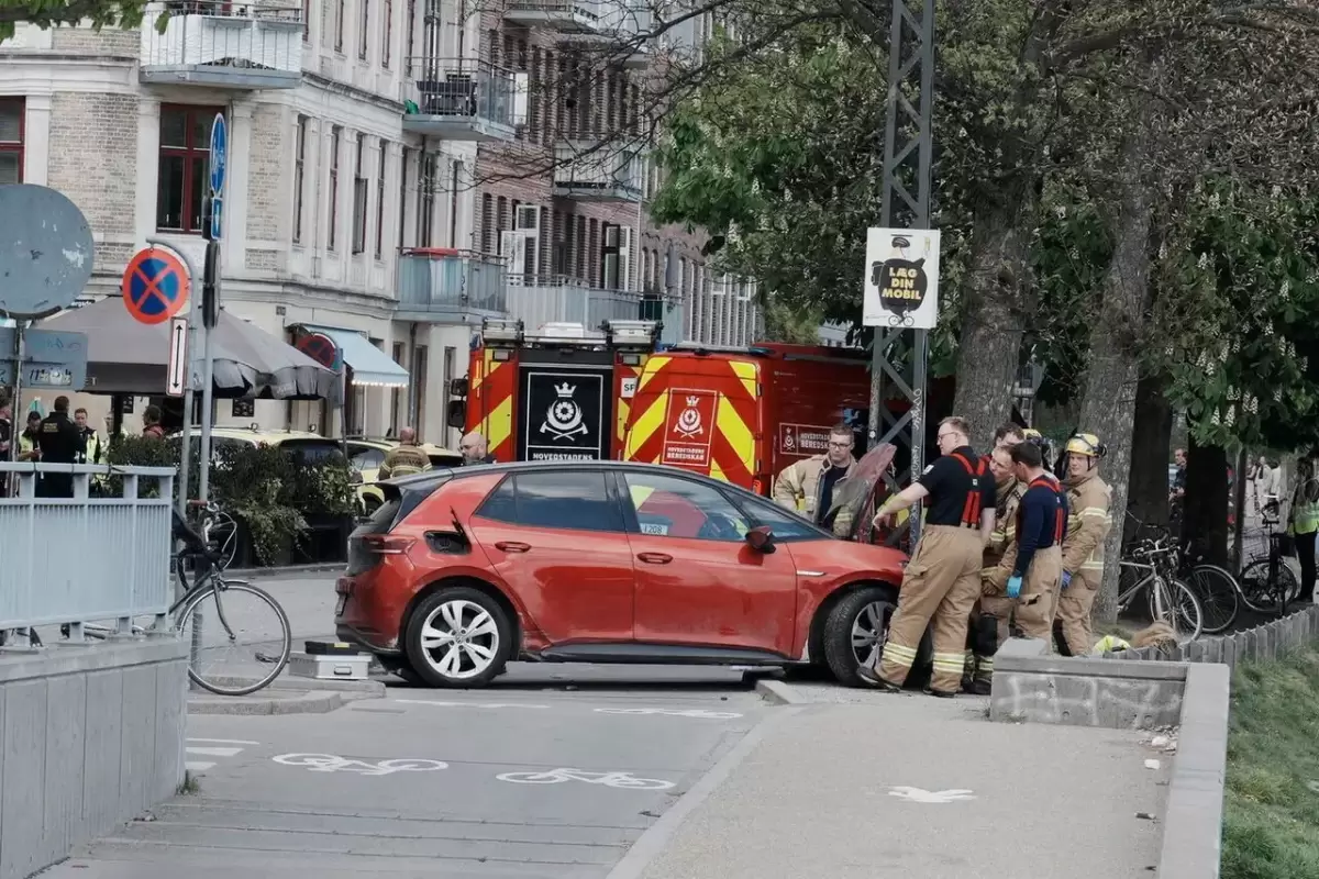 چندین نفر در کپنهاگ با خودرو زیر گرفته شدند