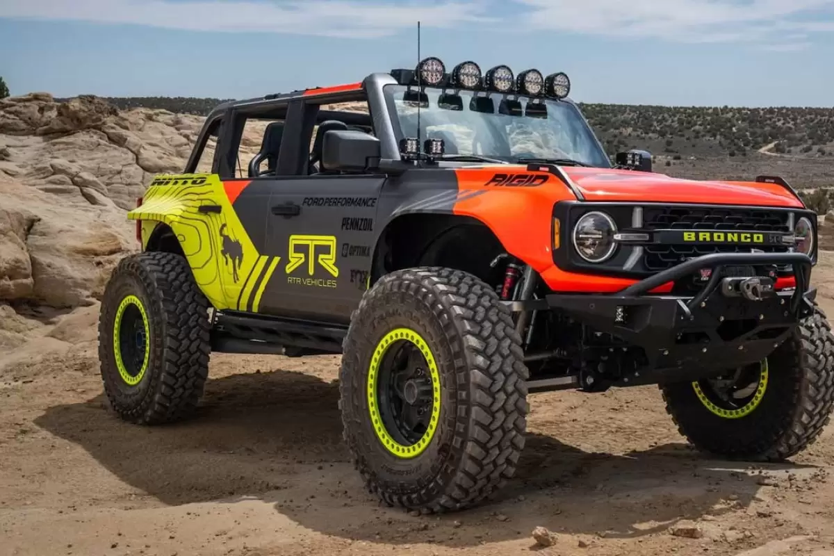 تصاویر؛ فورد برانکو RTR، هیولای آفرود با نیروگاه 7.3 لیتری V8 گودزیلا