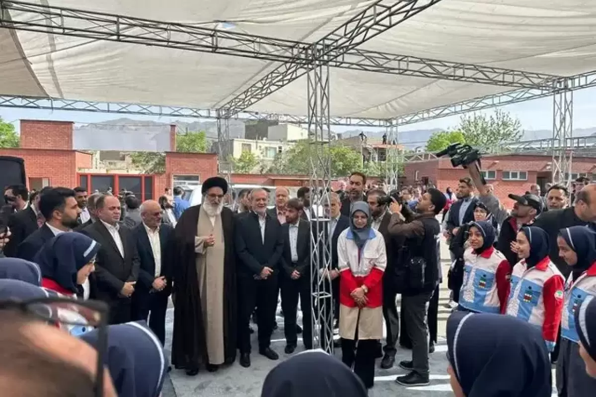 رییس جمهور وارد البرز شد