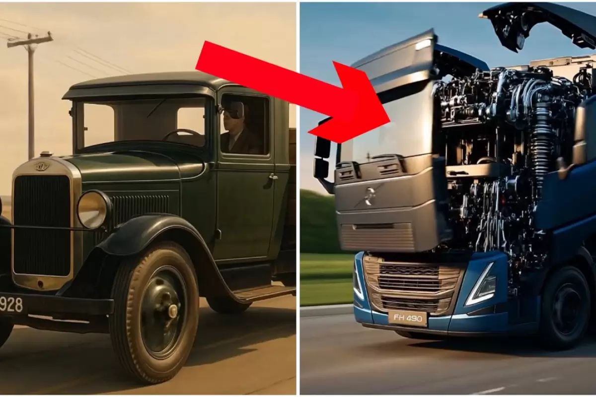 ببینید؛ سیر تکامل کامیون های ولوو از سال 1928 تا 2025