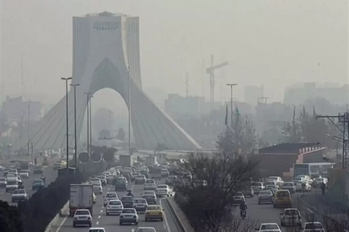 وضعیت آلودگی هوای تهران؛ دوشنبه ۸ اردیبهشت ۱۴۰۴
