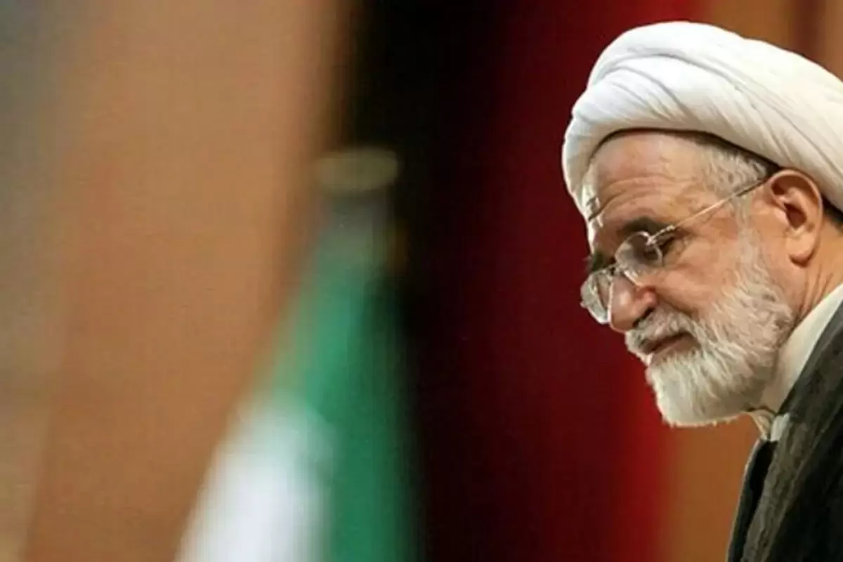 دیدار آیت الله موسوی خوئینی ها با کروبی