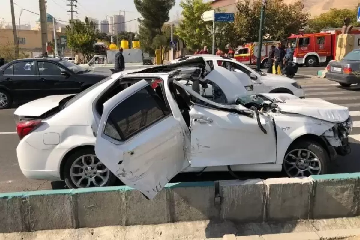 ۲ فوتی و ۲ مصدوم در حادثه محور خاوران - سروستان