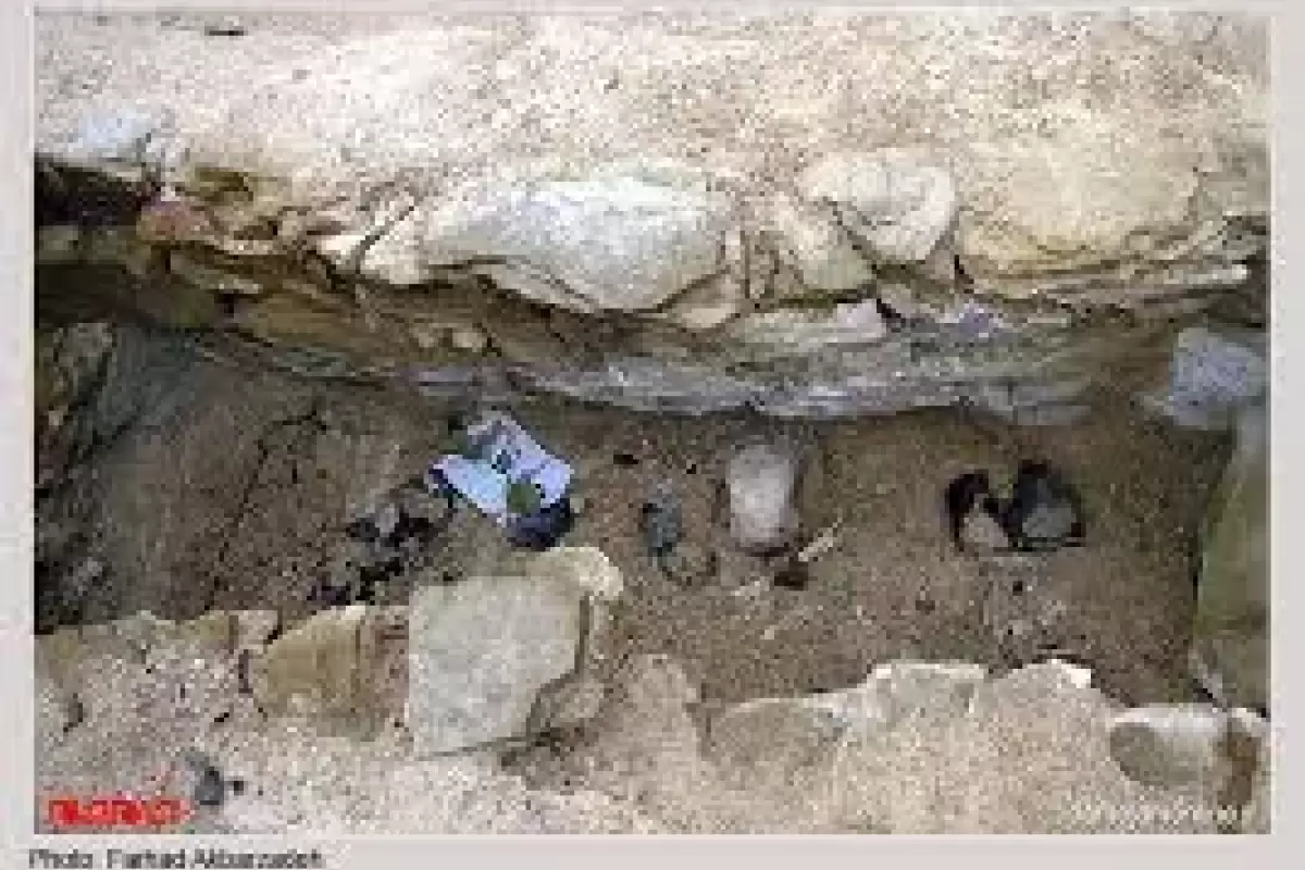 کشف گورستان سه‌هزار ساله در حومه رشت