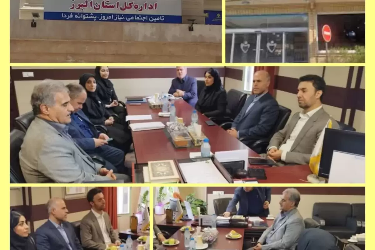 بازدید مدیرکل تأمین اجتماعی استان البرز از بیمارستان امام خمینی (ره) کرج به مناسبت هفته کار و کارگر