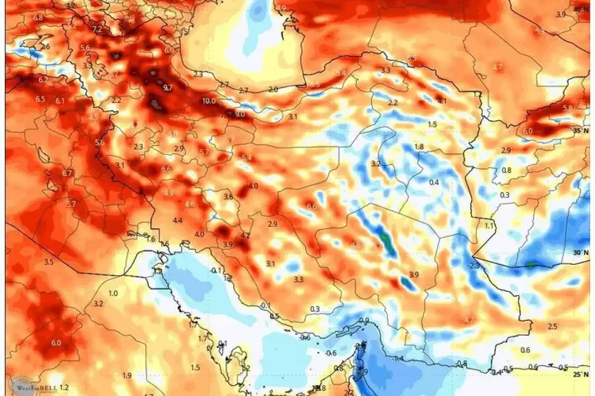 هشدار ورود موج جدید گرمای ناهنجار به کشور؛ دمای هوا به ۵۰ درجه می‌رسد؟