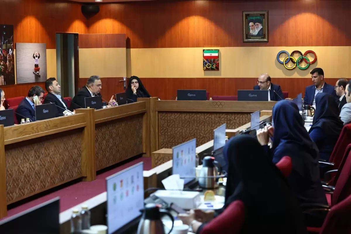 جلسه مدیران فدراسیون فوتبال در کمیته ملی المپیک