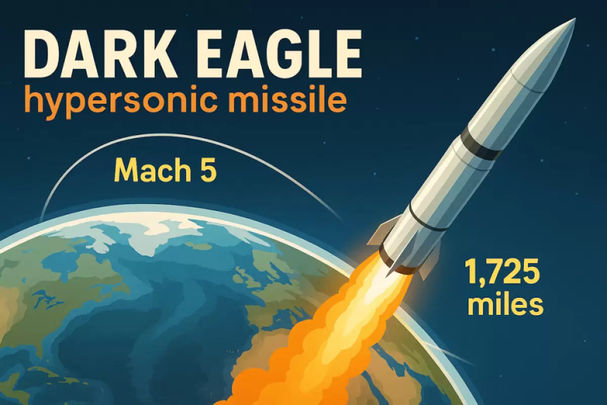 تصاویر؛ Dark Eagle؛ جدیدترین موشک هایپرسونیک ایالات متحده با سرعت بیش از ۵ ماخ