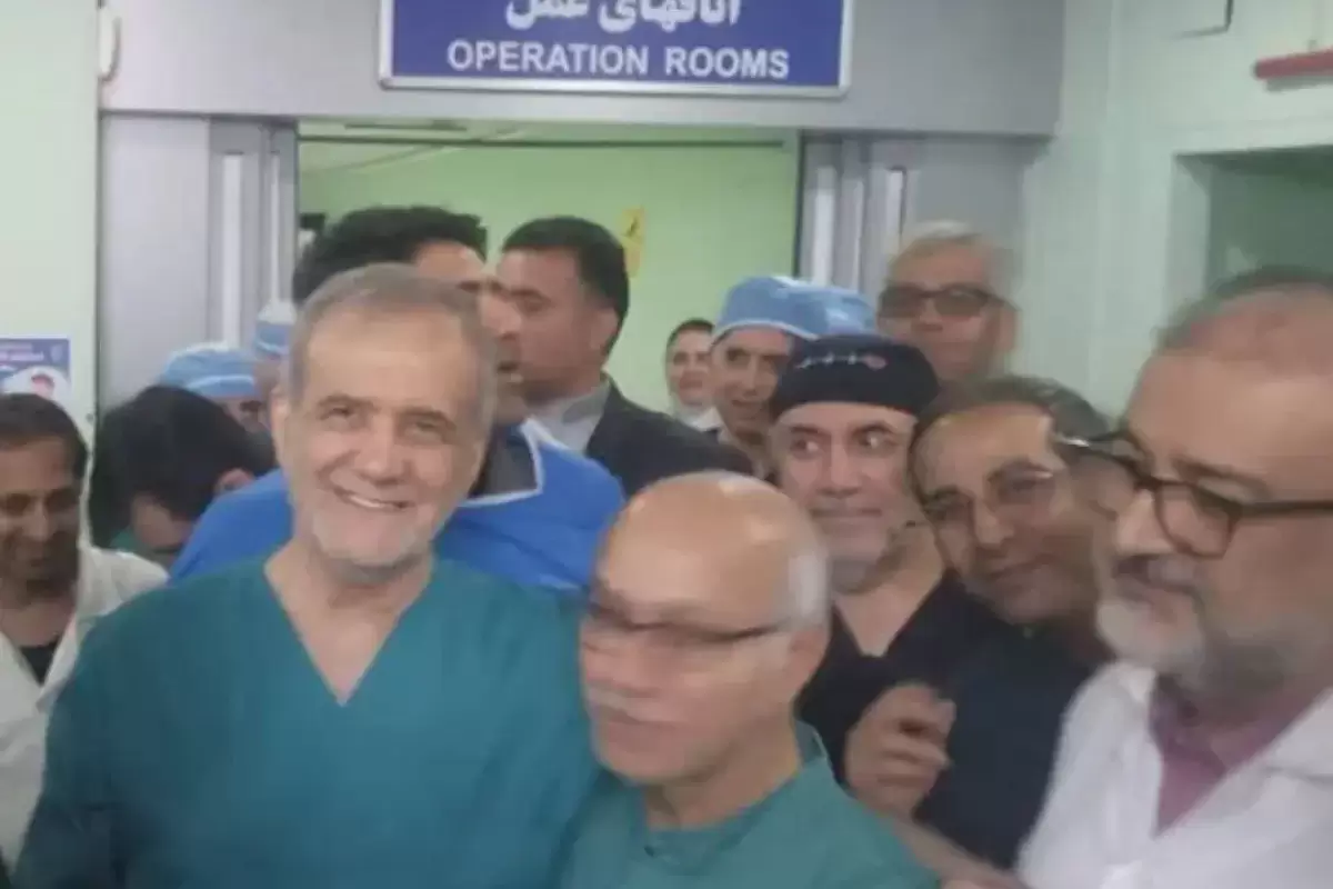 مسعود پزشکیان امروز دو عمل قلب در تبریز انجام داد / یک زن یک مرد تحت عمل قرار گرفتند + عکس