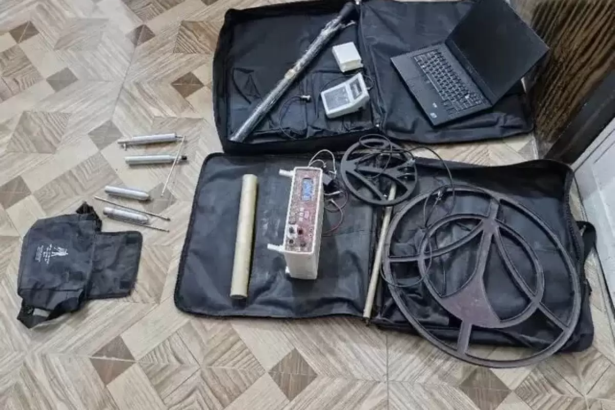 بازداشت ۶ حفار غیر مجاز در سوادکوه