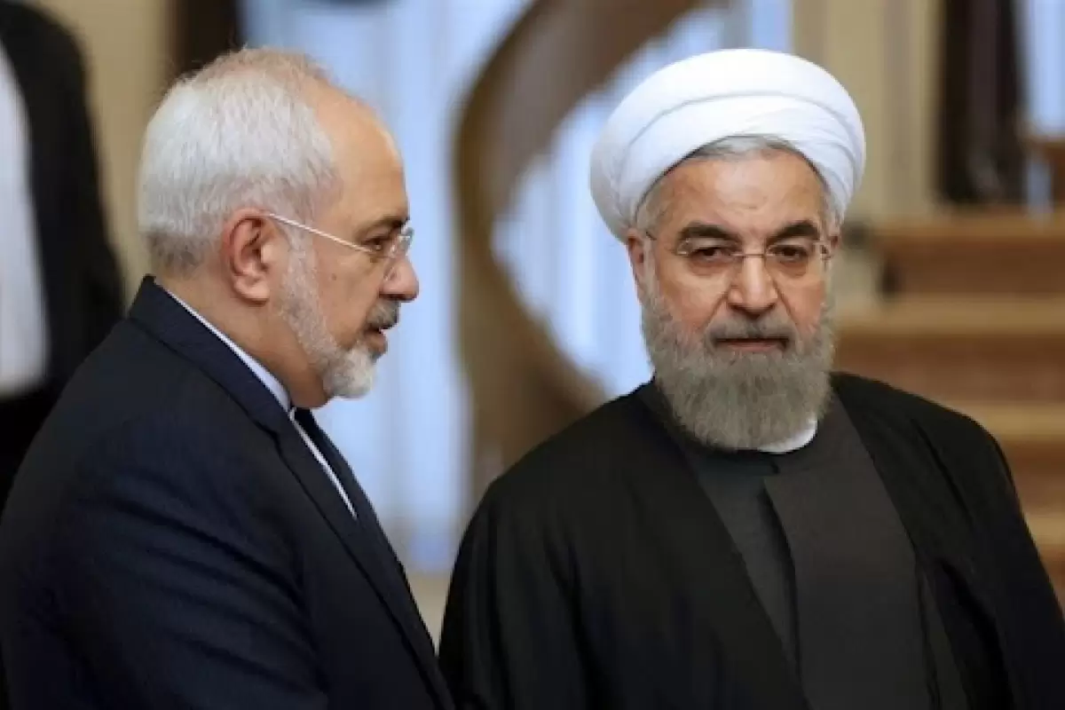 عکس؛ سفر به تاریخ؛ «حسن روحانی، جواد ظریف و علی‌اکبر ولایتی» در سازمان ملل؛ سال 1366