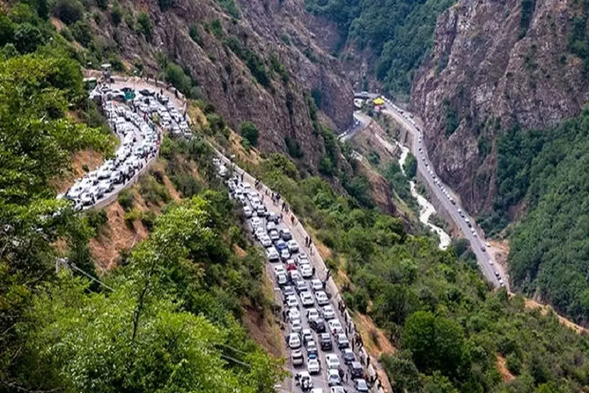 بازگشایی جاده کندوان بعد از ۱۰ روز