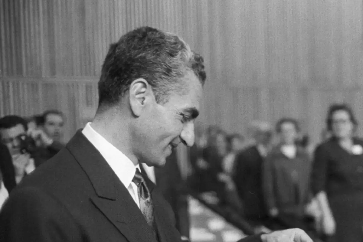 عکس؛ سفر در زمان؛ دیدار «شارل دوگل رئیس جمهور فرانسه با شاه»؛ سال 1340