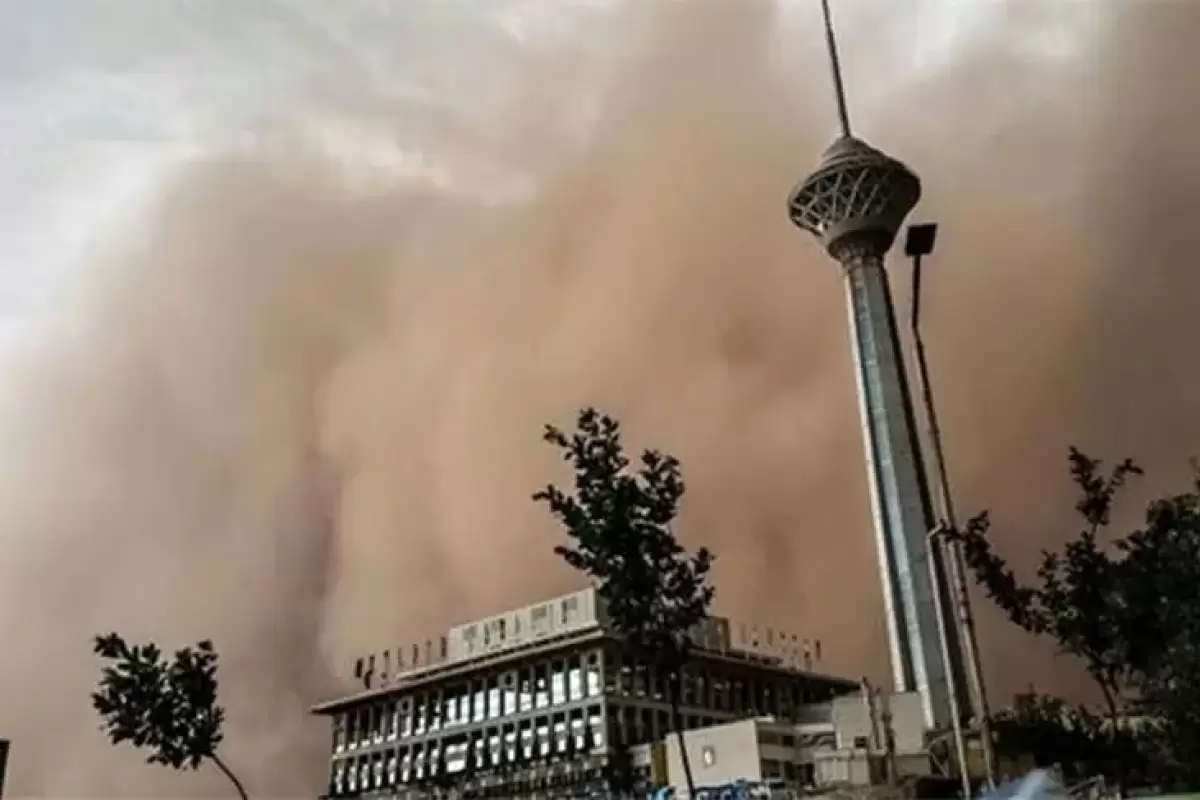 هشدار به تهرانی‌ها؛ وزش باد و گرد و خاک در راه است