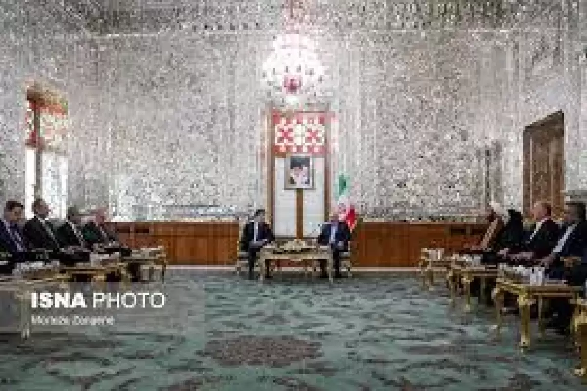 دیدار رئیس اقلیم کردستان عراق با رئیس مجلس