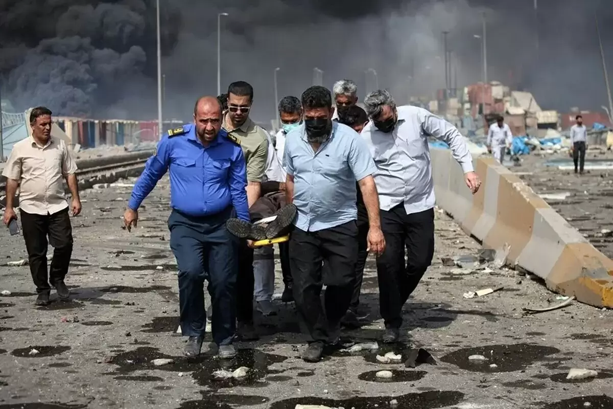 آمار جدید علوم پزشکی هرمزگان از تعداد مجروحان حادثه انفجار بندرعباس