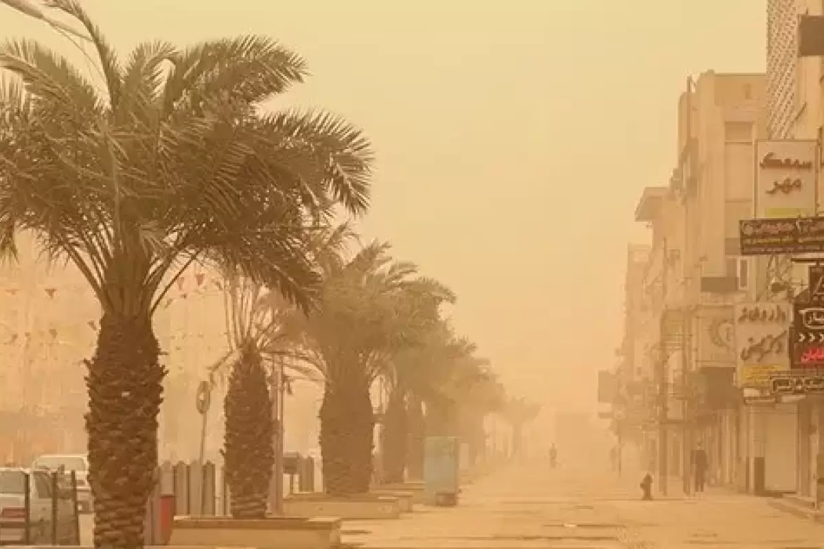 هواشناسی: هشدار نارنجی ورود توده خاک از عراق به خوزستان