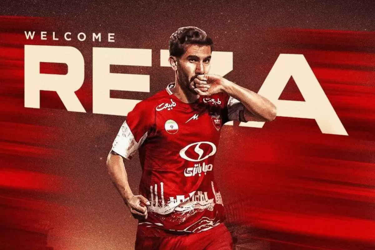 رونمایی پرسپولیس از خرید چهارم؛ رضا شکاری قرمز پوشید
