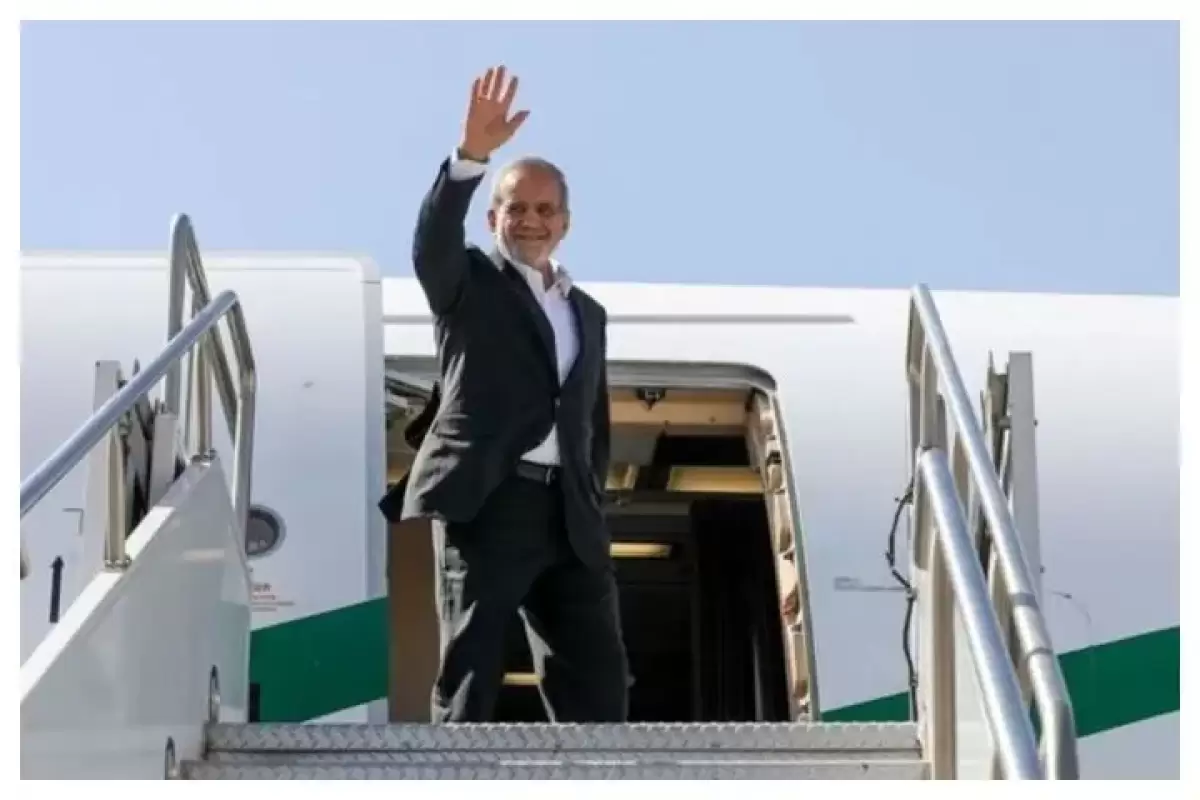 پزشکیان وارد مسقط شد