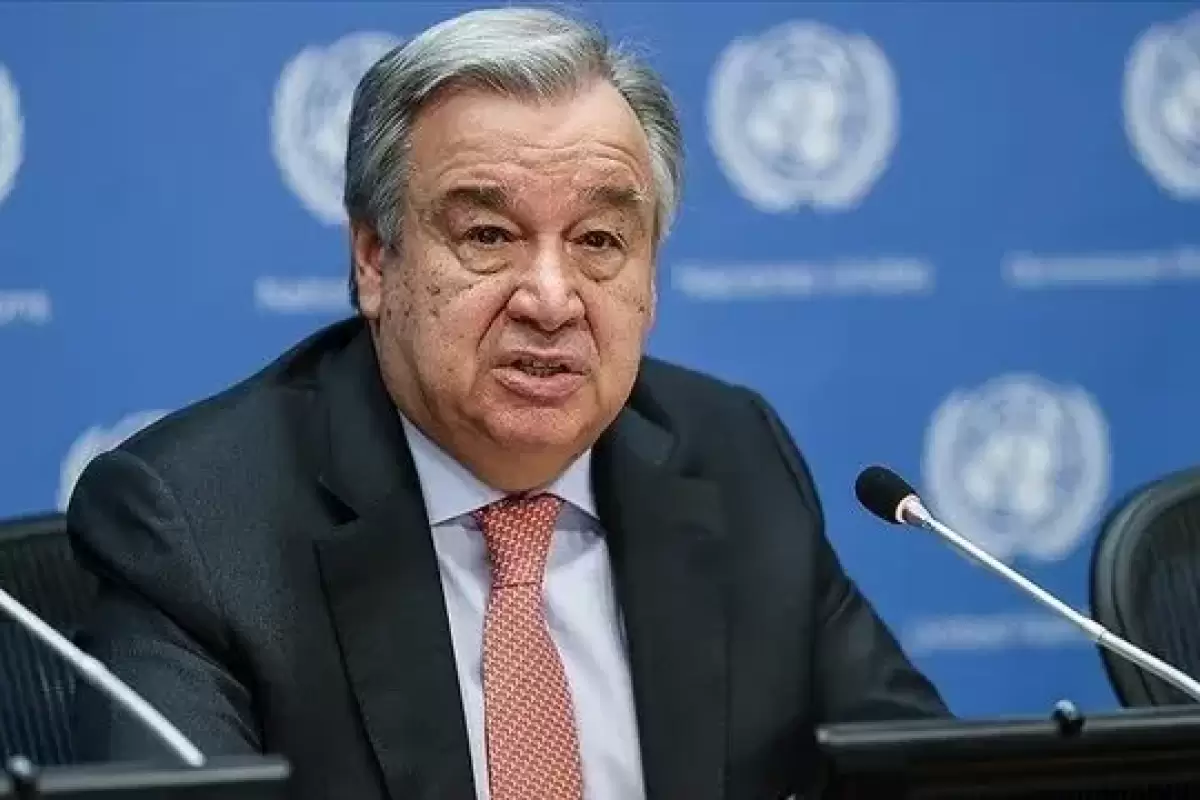 گفتگوی تلفنی وزیر امور خارجه با دبیرکل سازمان ملل متحد