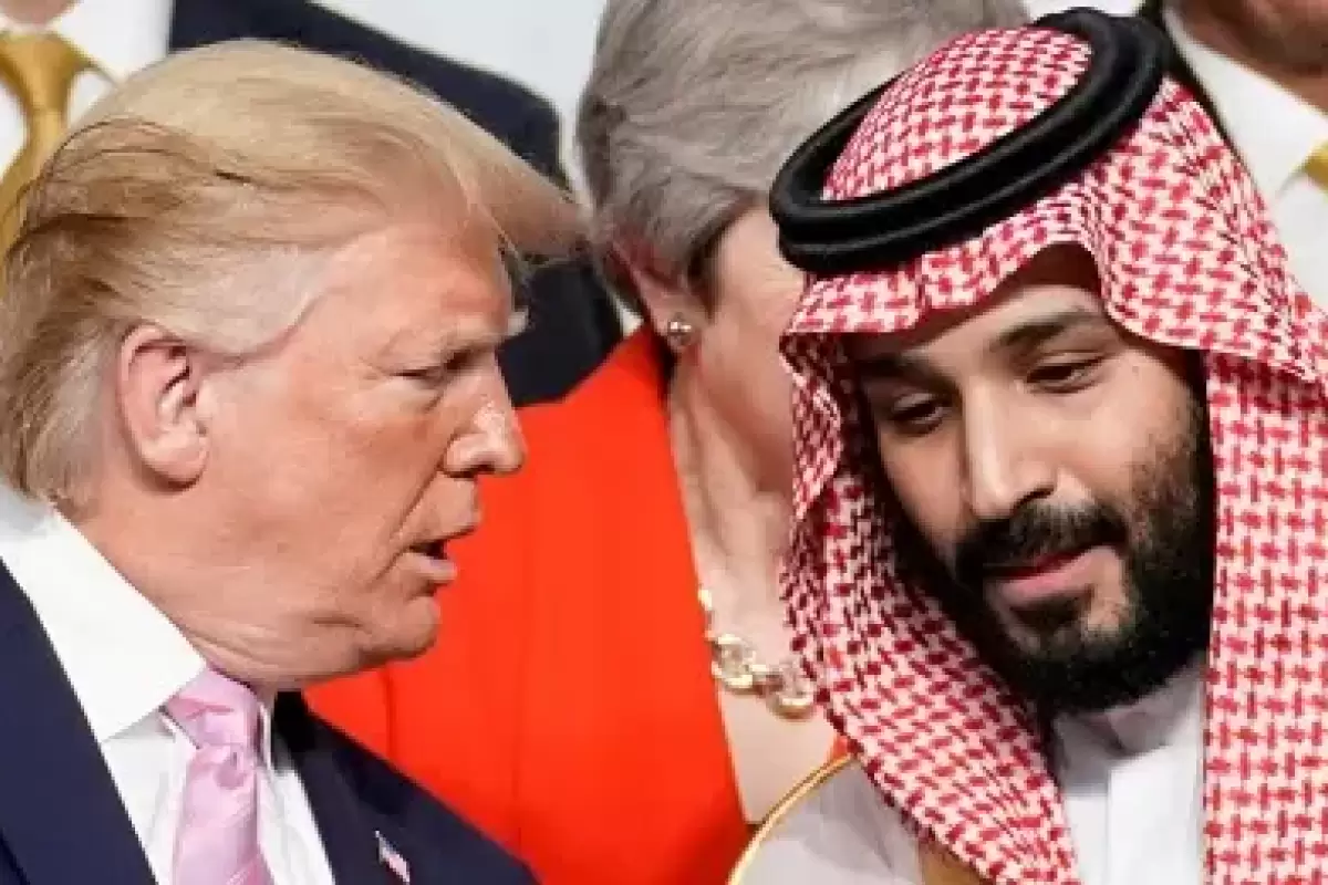 رویترز: ترامپ به دنبال جذب یک تریلیون دلار سرمایه‌گذاری عربستان است
