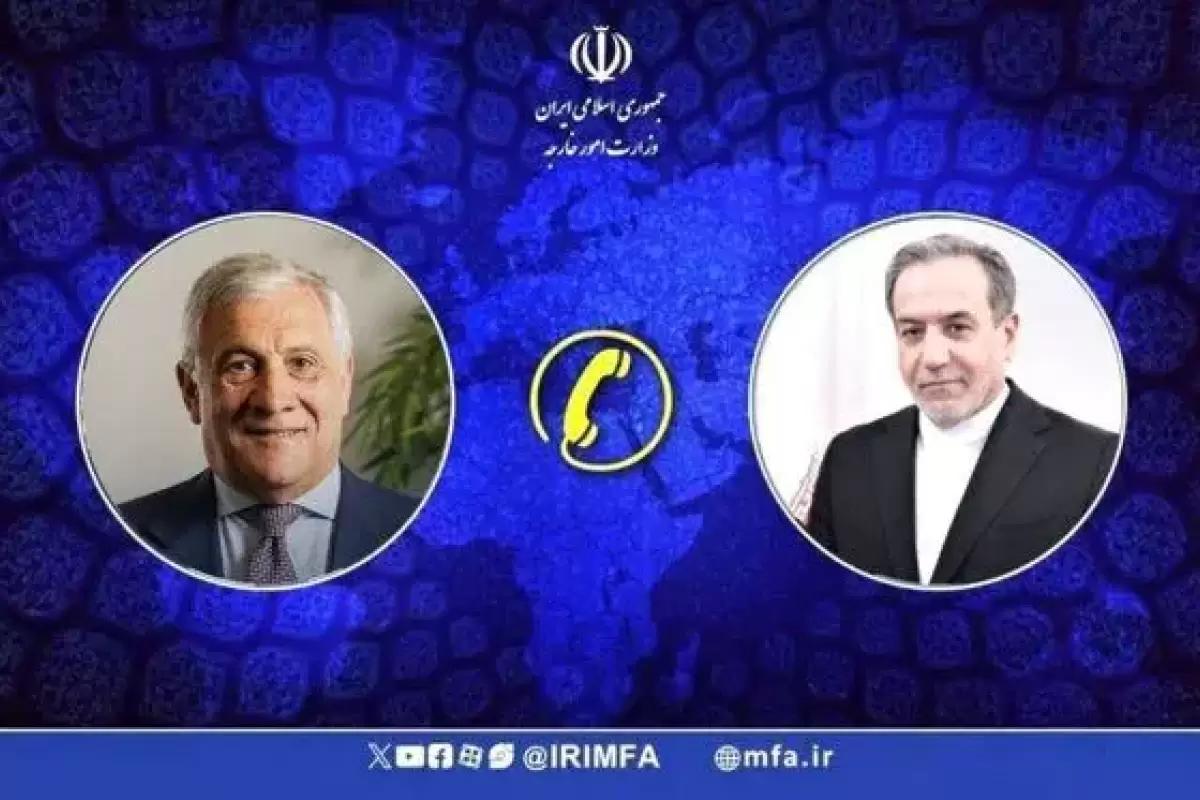 گفتگوی عراقچی و همتای ایتالیایی درباره مذاکرات رم