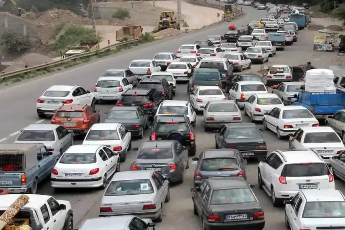 ترافیک سنگین در محور هراز/ جاده چالوس بسته است
