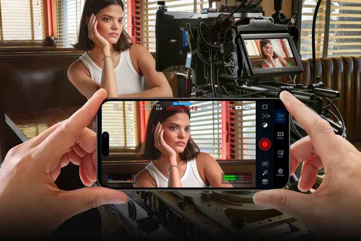 معرفی برنامه Blackmagic Camera