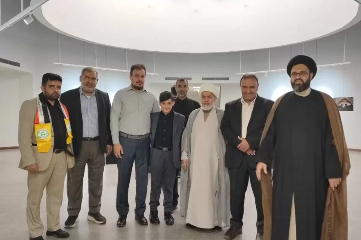 حضور هیأتی از کتائب سیدالشهدا در مراسم سالگرد شهید امیرعبداللهیان