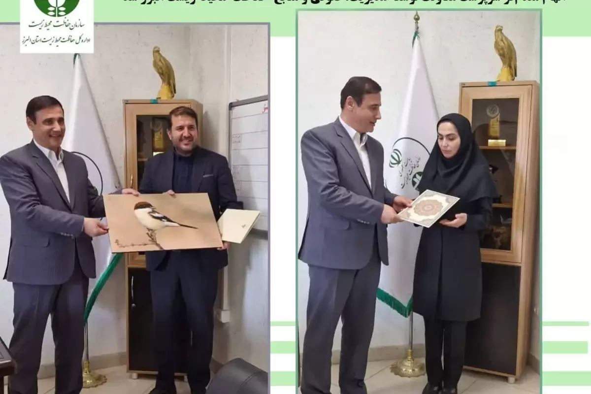 الهام مقدم‌فر سرپرست معاونت توسعه مدیریت،حقوقی و منابع حفاظت  محیط زیست البرز شد