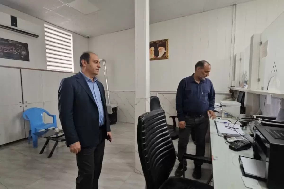  بازدید سرپرست شهرداری گرگان از غسّالخانه آرامستان امامزاده عبدالله (ع)