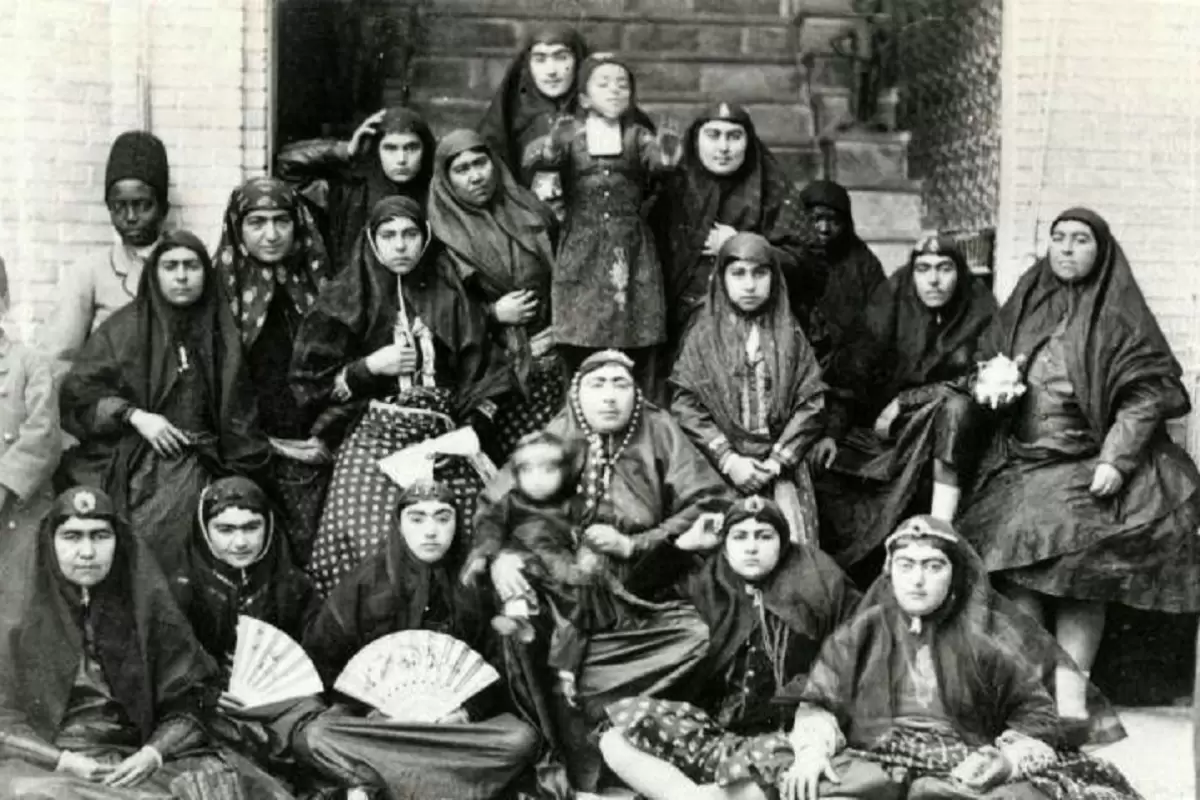 عکس؛ سفر در زمان؛ زنی که مدعی بود همسر ناصرالدین شاه است