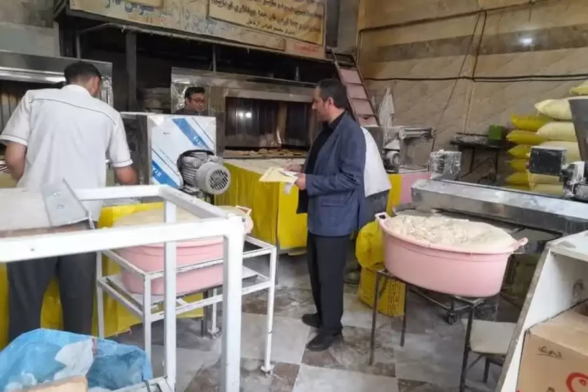 حکم تعزیراتی به ارزش ۳۷۲ میلیون ریال برای نانوایان اردبیلی صادر شد