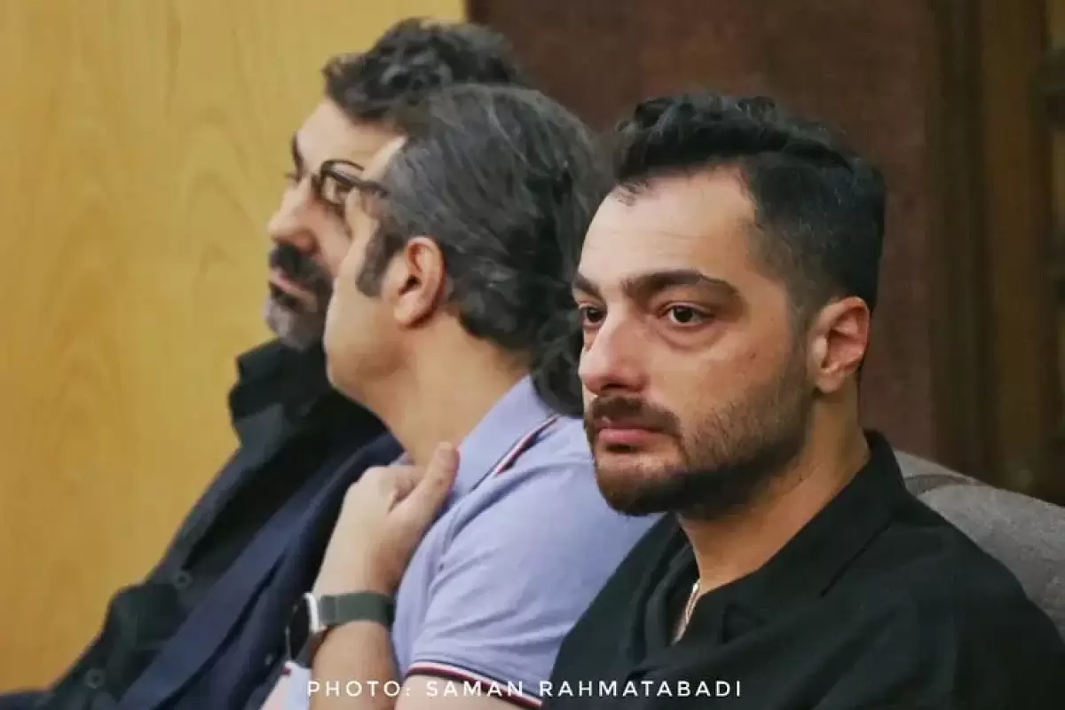 تصاویر هنرمندان در ختم هادی جمشیدی‌فر