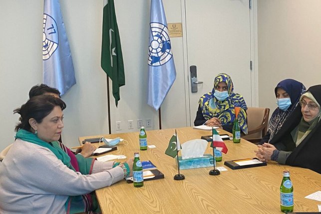 دیدار معاون رئیس جمهوری در امور زنان و خانواده با مقام پاکستانی در نیویورک