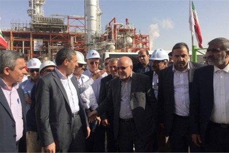بازدید وزیر نفت و اعضای کمیسیون انرژی مجلس از طرح‌های پارس جنوبی