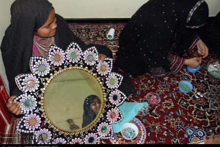 چابهار - تصاویر دست آفریده های مردان و زنان بلوچ