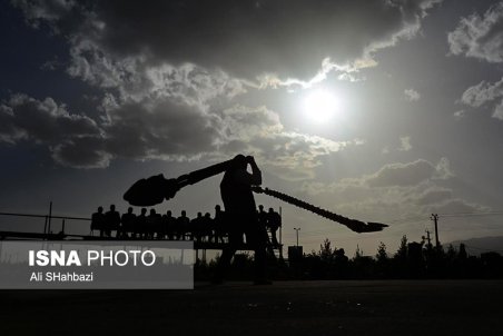 آئین کهن بیل‌گردانی در نیم‌ور