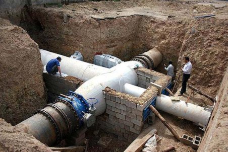 جریان آب انتقالی به یزد برقرار شد