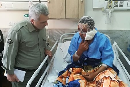 حال چوپان کلاله ای آسیب دیده در پی حمله پلنگ مساعد است