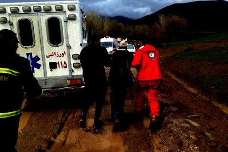 مهاباد|نجات کوهنوردان گرفتار کولاک در کوه بلقیس