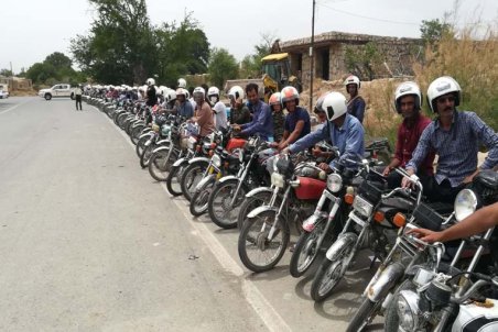 جیرفت| 2100 کلاه ایمنی به موتورسواران جنوب کرمان اهدا شد