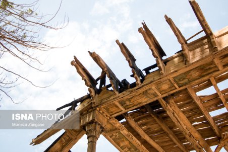 اصفهان| میراث سوخته، کاخ سرهنگ آباد