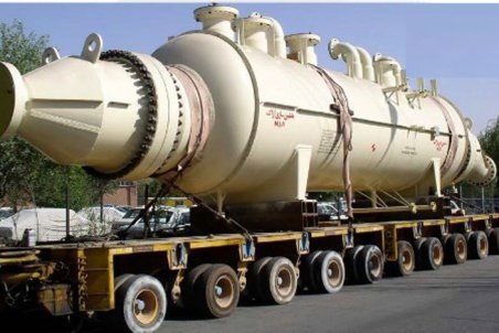 مرکزی| تولید 2 دستگاه مبدل حرارتی در ماشین سازی اراک