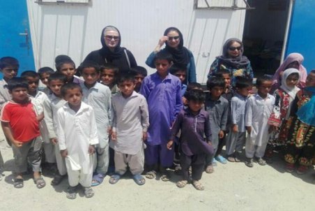 سیستان و بلوچستان| کلنگ زنی احداث مدرسه در کنارک